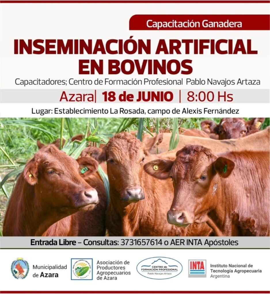 capacitación en ganadería